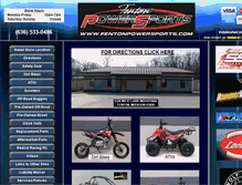 Tablet Screenshot of midwestpocketbikes.com